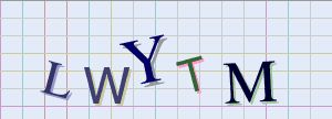 This is a captcha-picture. It is used to prevent mass-access by robots. (see: www.captcha.net)